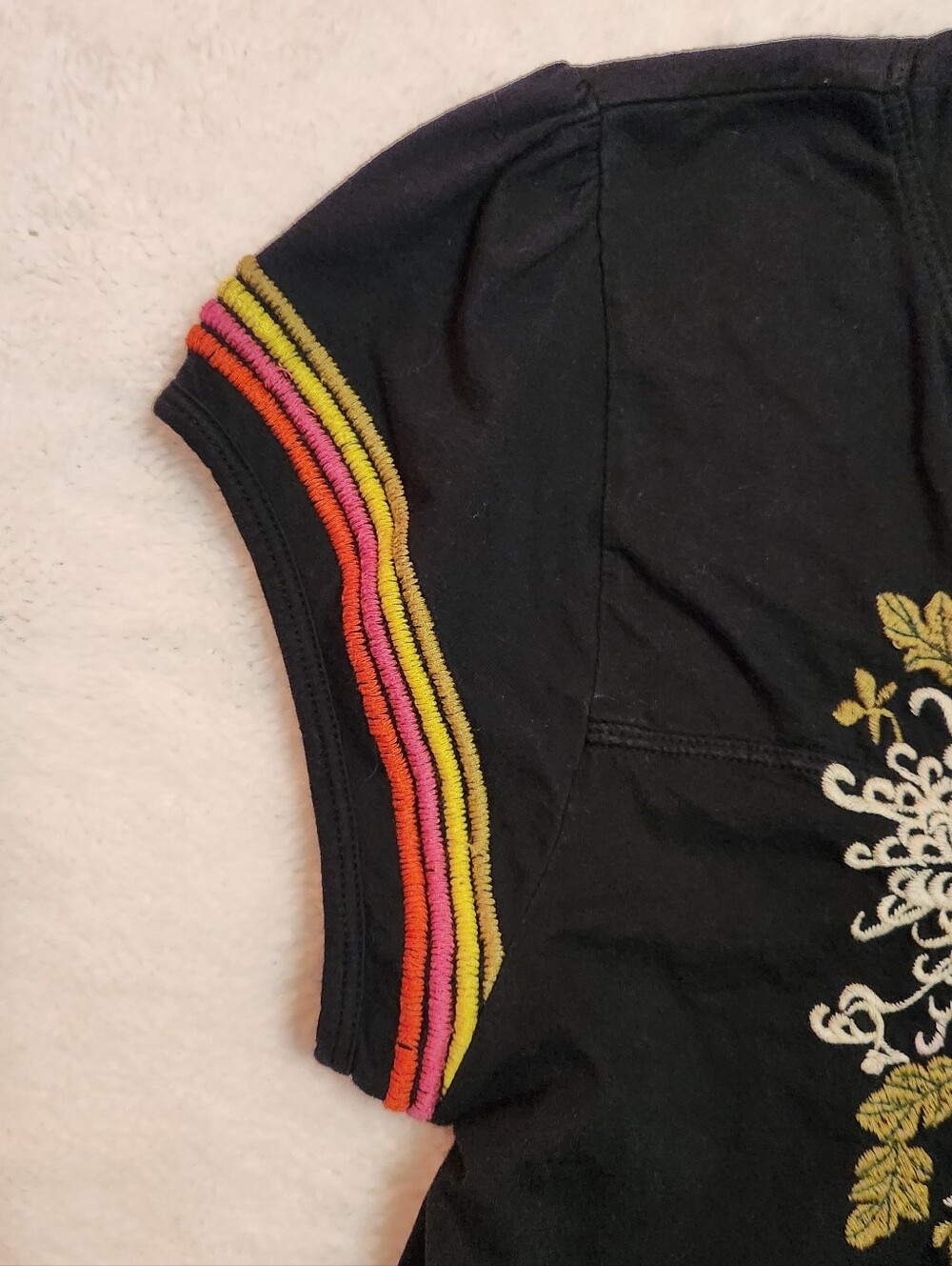 Johnny Was LA Black Tigers 09' Tunic Size Large - Picture 5 of 11